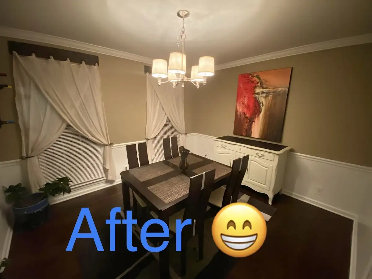 Professional dining room restoration after water damage in Natchitoches