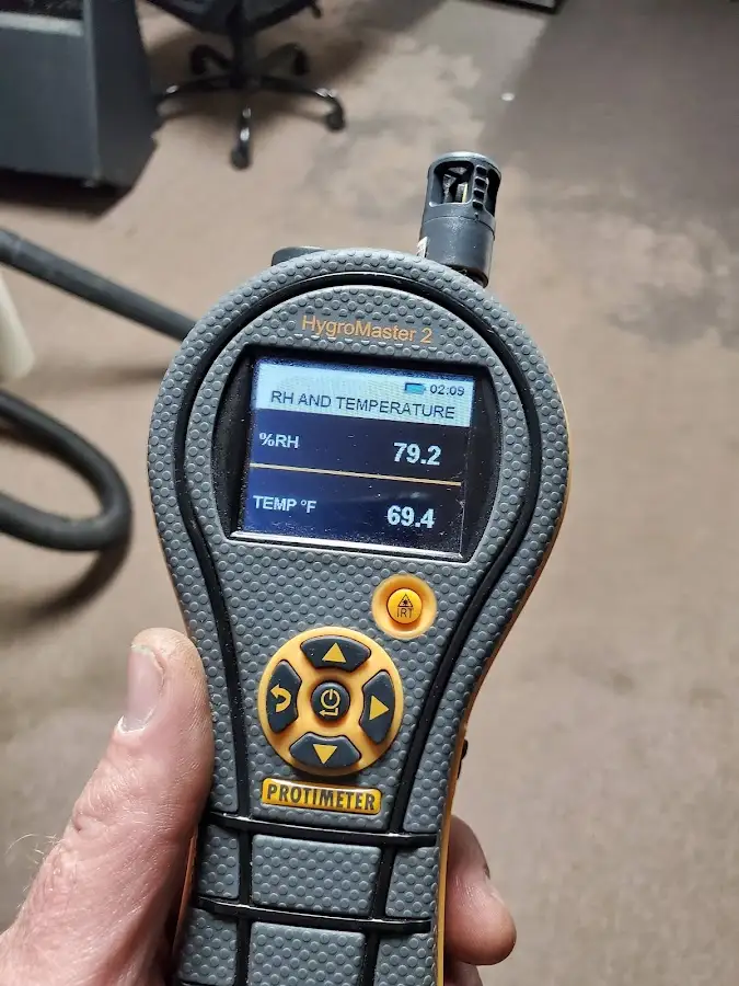 Moisture meter humidity assessment for Fire & Smoke Damage Restoration in Natchitoches